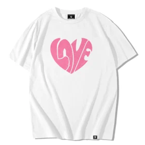 T-shirt d'amour pour la Saint-Valentin